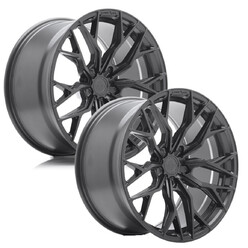 Set of 2x Concaver CVR1 19x8" 5x112 ET20, Carbone Graphite